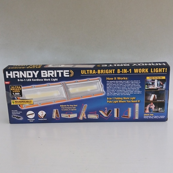 Handy Brite Ultra-Bright 8-in-1 Cordless Work Light - Picture 4 of 4